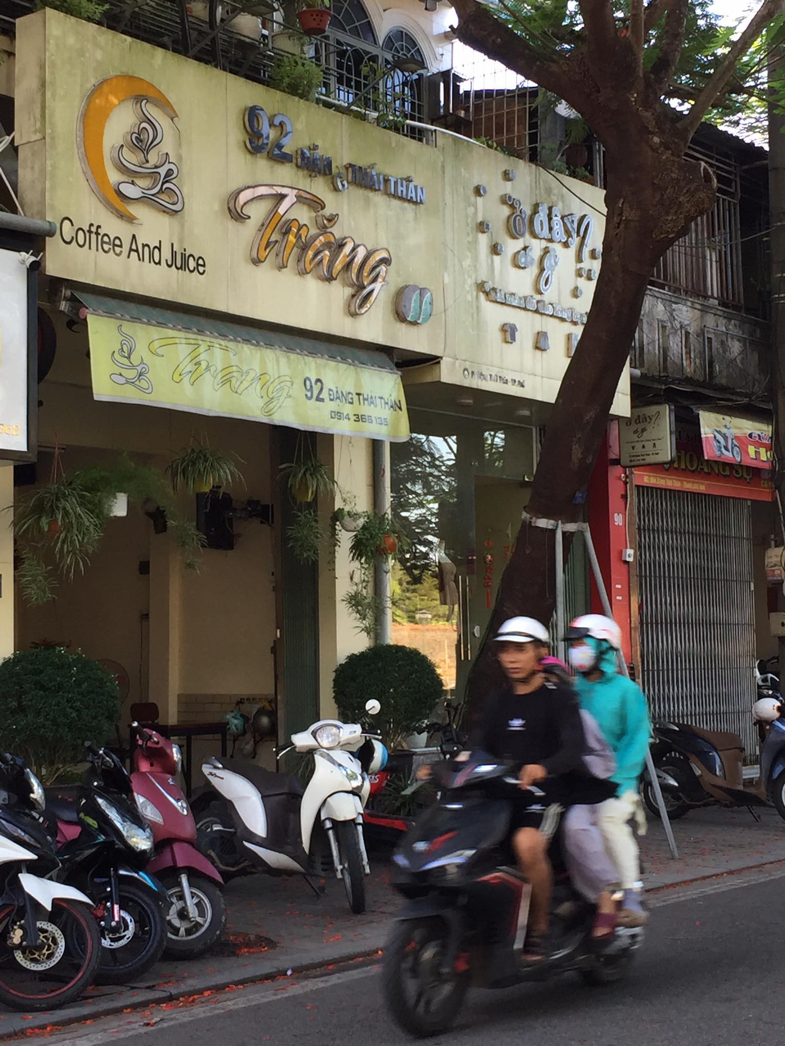 cafe và nước ép Trang