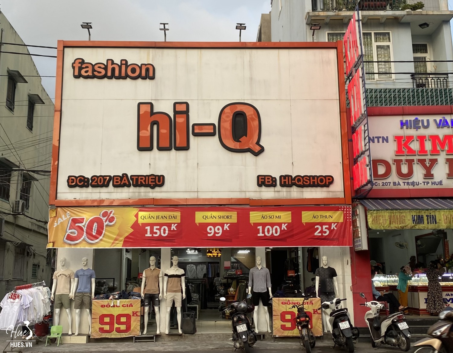 cửa  hàng thời trang HI – Q