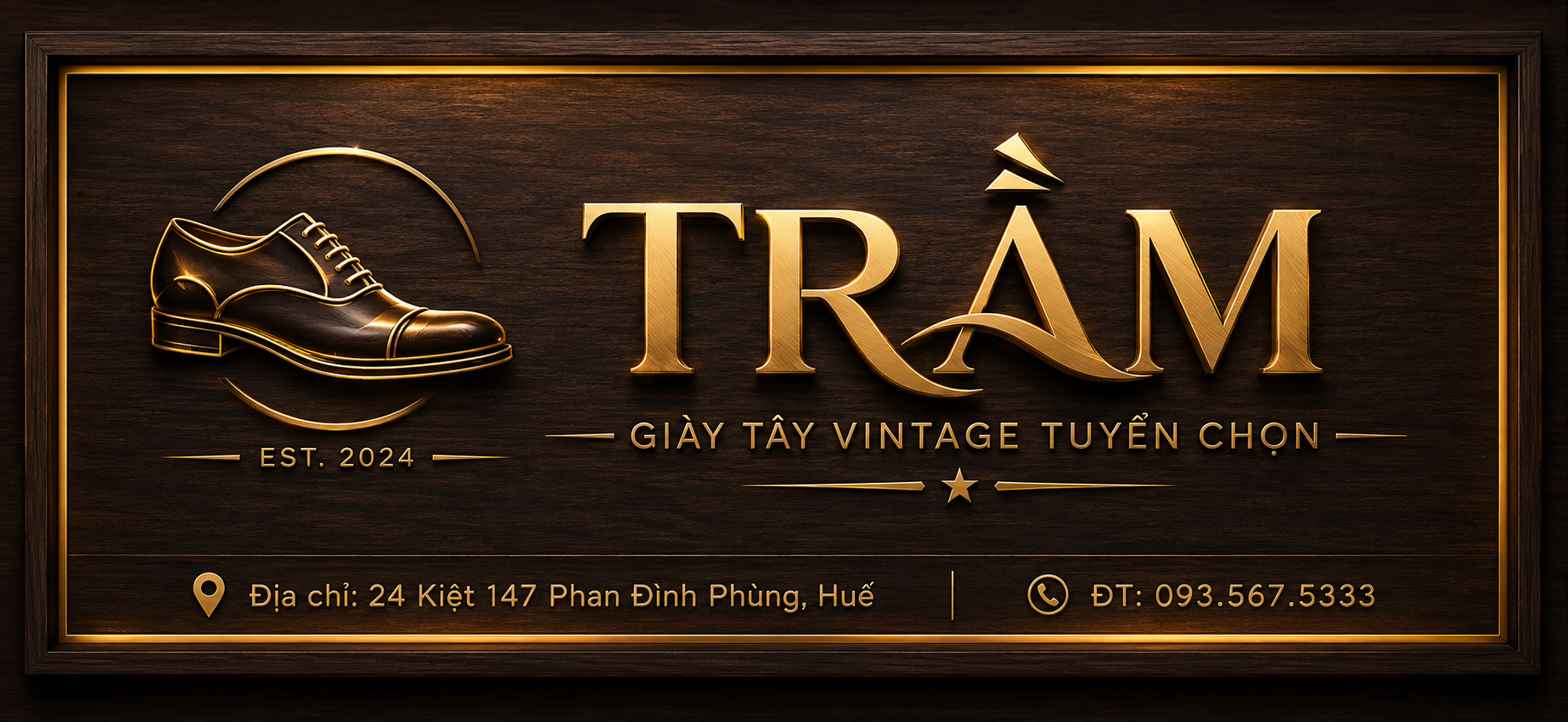 Giày Tây 2nd tuyển chọn Trầm