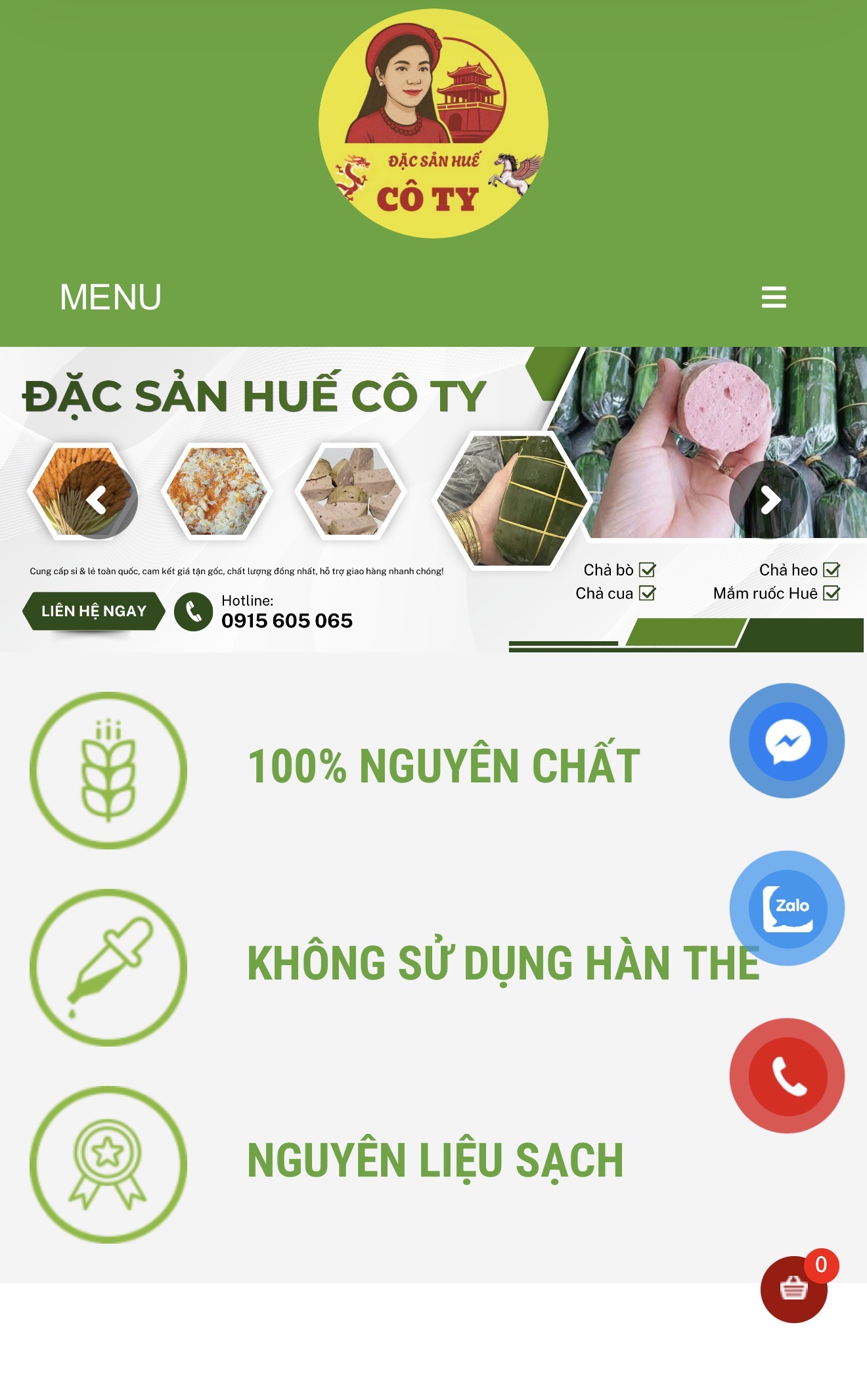 ĐẶC SẢN HUẾ CÔ TY